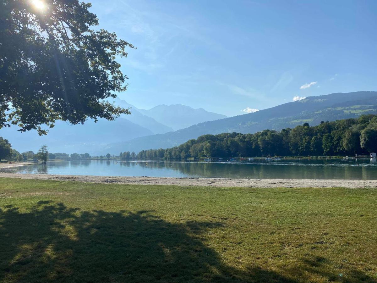 Mobil-Home Agreable Au Pieds Du Lac De Passy ปาสซี ภายนอก รูปภาพ