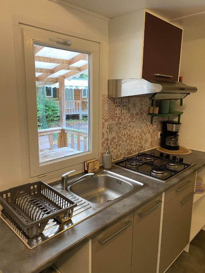 Mobil-Home Agreable Au Pieds Du Lac De Passy ปาสซี ภายนอก รูปภาพ